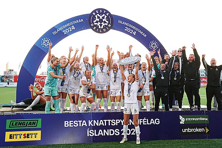 Breiðablik Íslandsmeistari í meistaraflokki kvenna 2024!